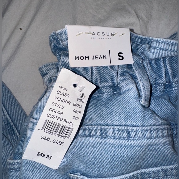 NWT Pacsun Paperbag Mom Jeans - Size Small - Picture 3 of 5